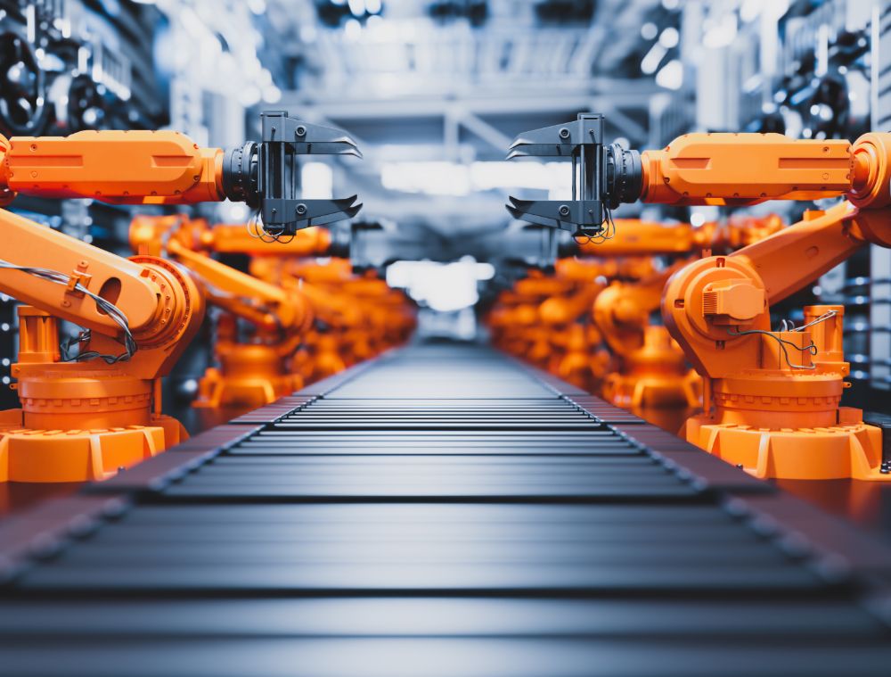 Enhancing Theme Functionality with Custom Widgets Robotic Arms Along Assembly Line In Modern Factory X4A22ZU 1 2